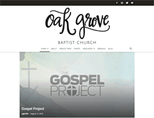 Tablet Screenshot of ogbclife.com